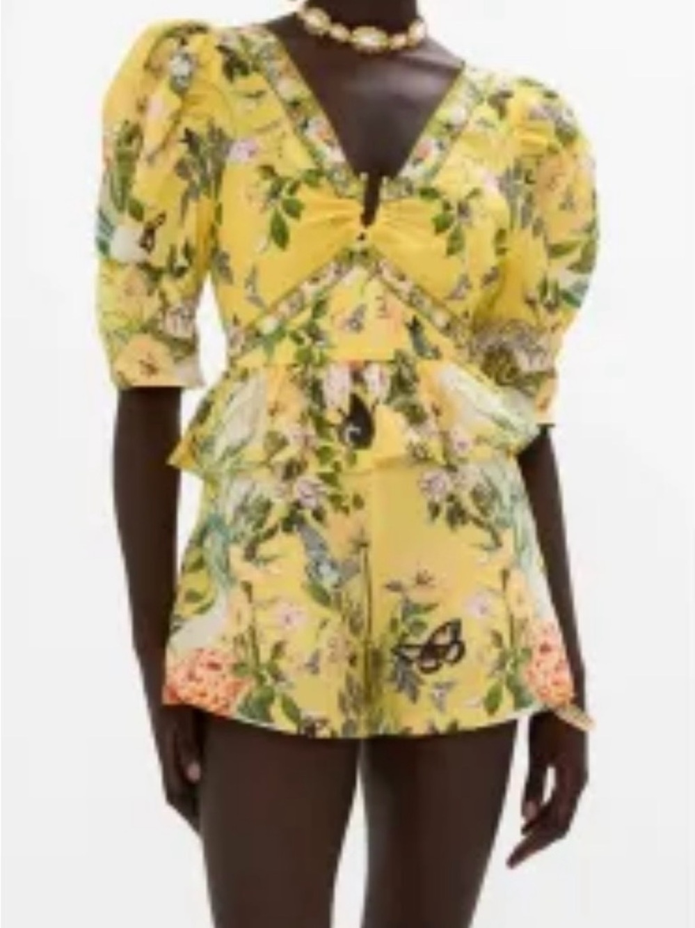 Camilla Silk & Linen Floral Set